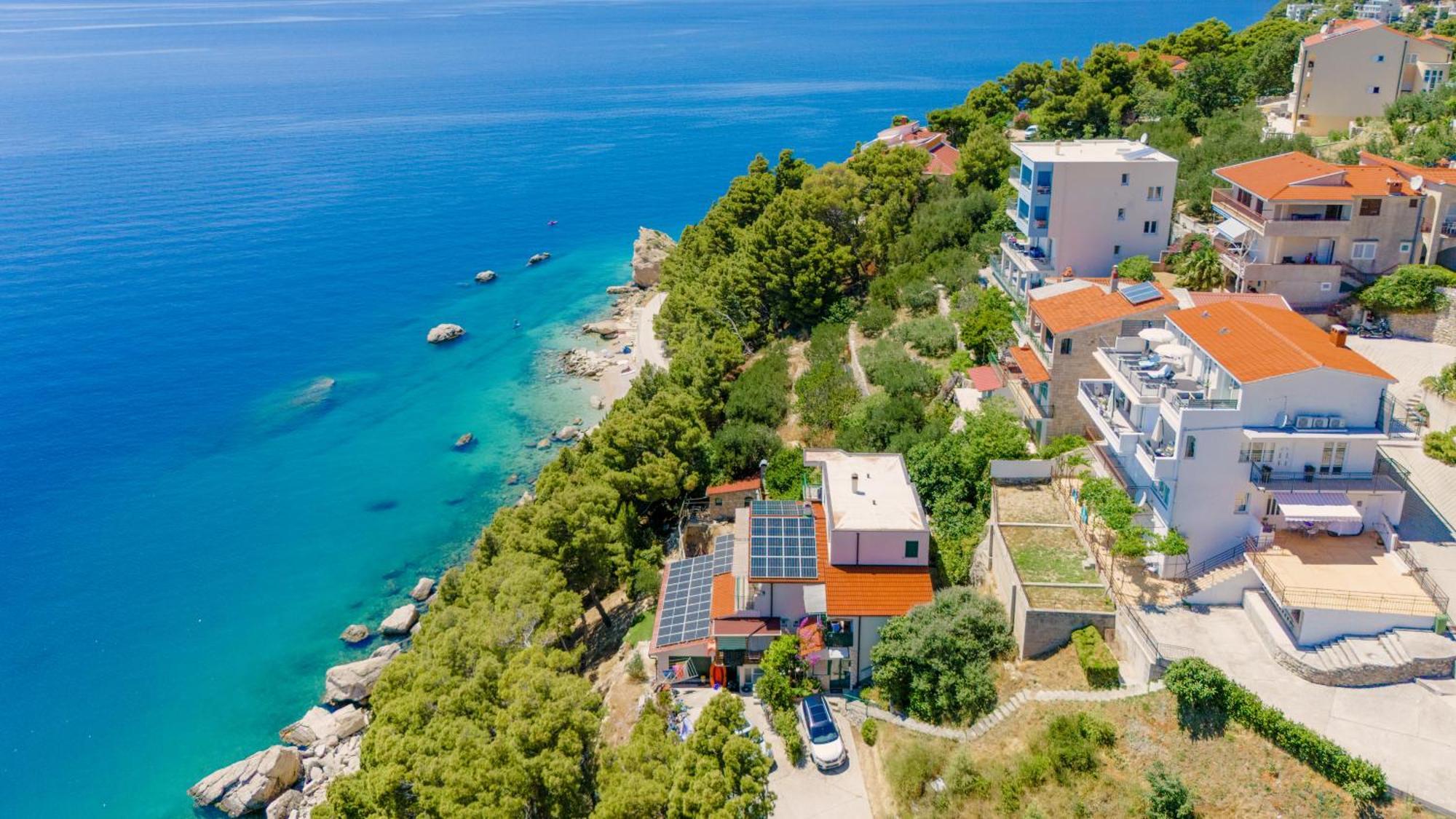 Seaview Apartments Nives Brela Luaran gambar