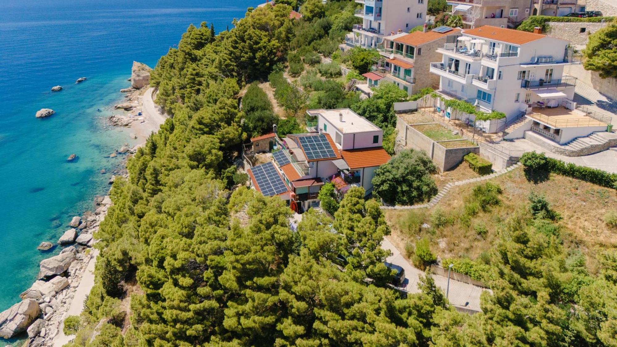 Seaview Apartments Nives Brela Luaran gambar