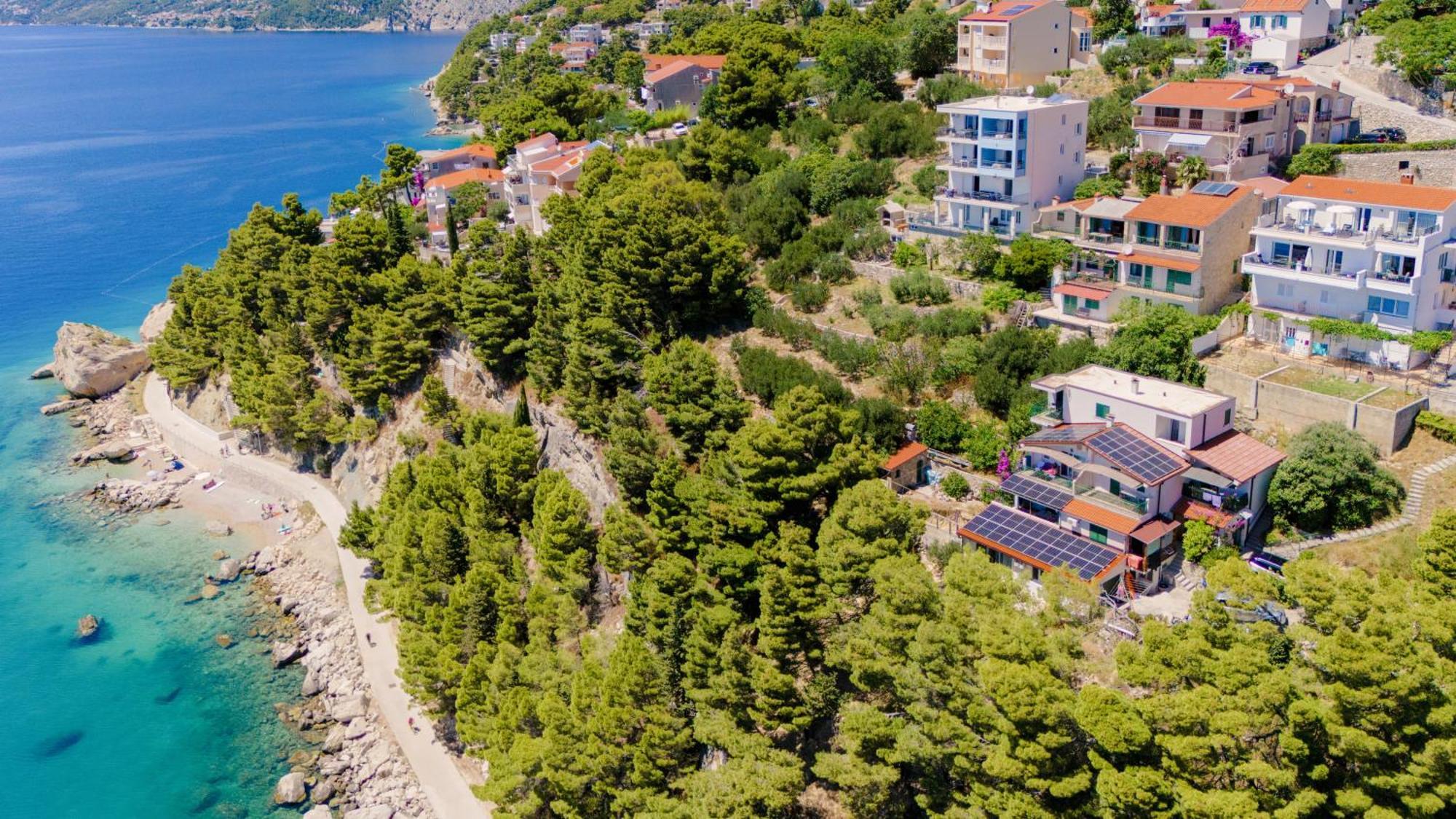 Seaview Apartments Nives Brela Luaran gambar