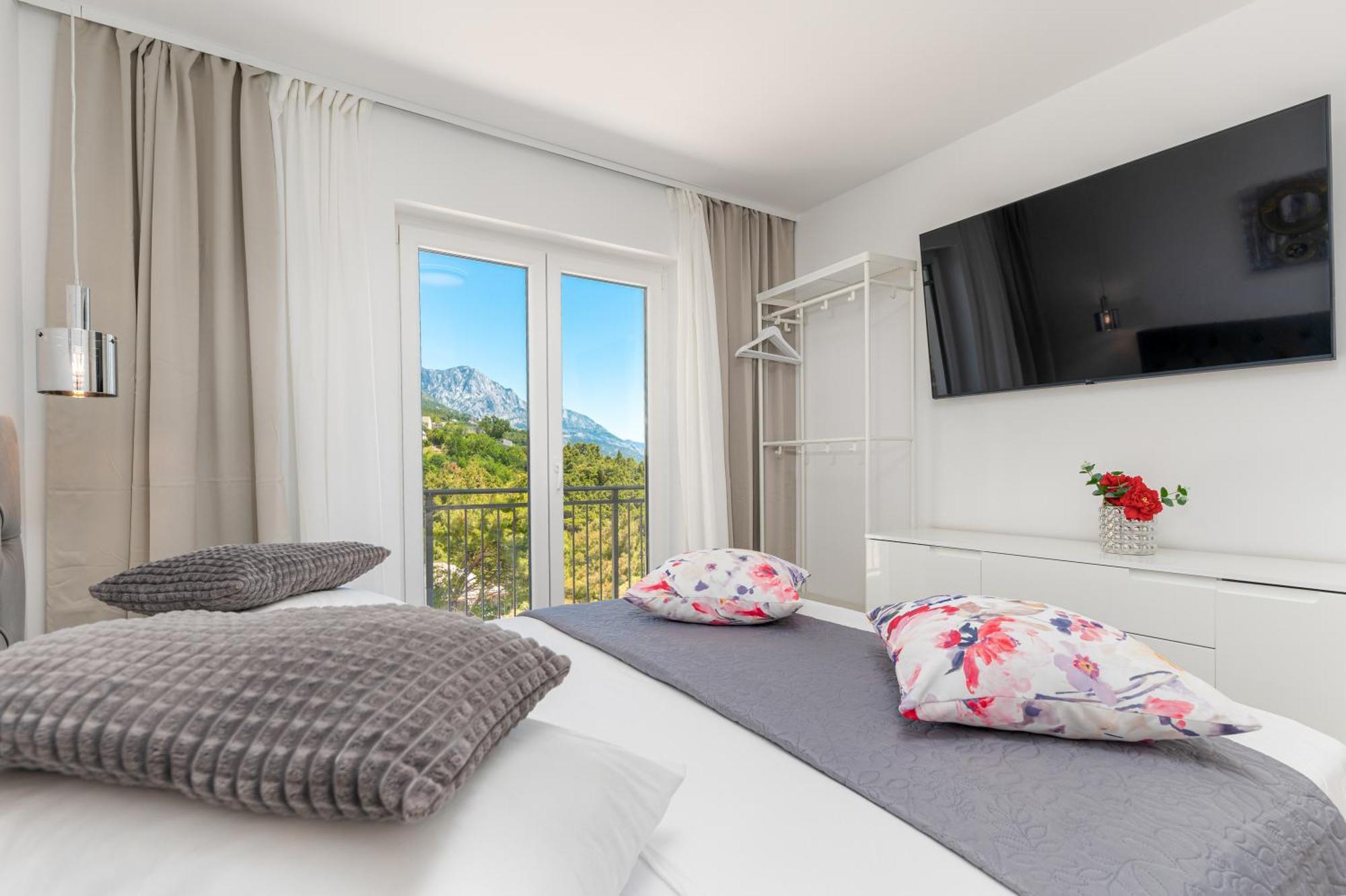 Seaview Apartments Nives Brela Luaran gambar